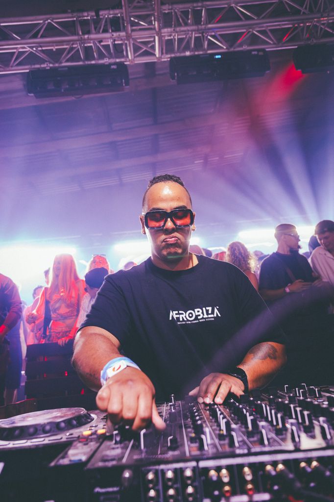 MCK live performance - Afrohouse DJ and music producer on stage in South Africa