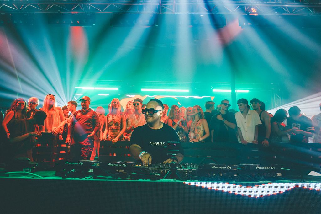 Crowd at MCK Afrobiza event - Afrohouse music festival South Africa